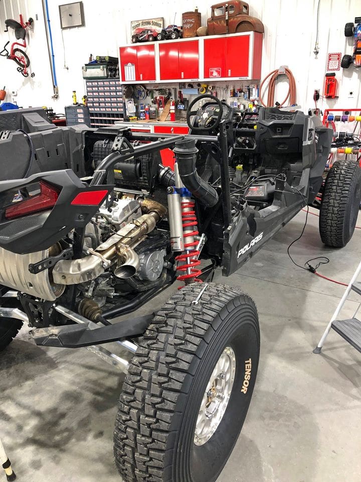 Teardown of Polaris RZR Turbo S Custom UTV SEMA Build