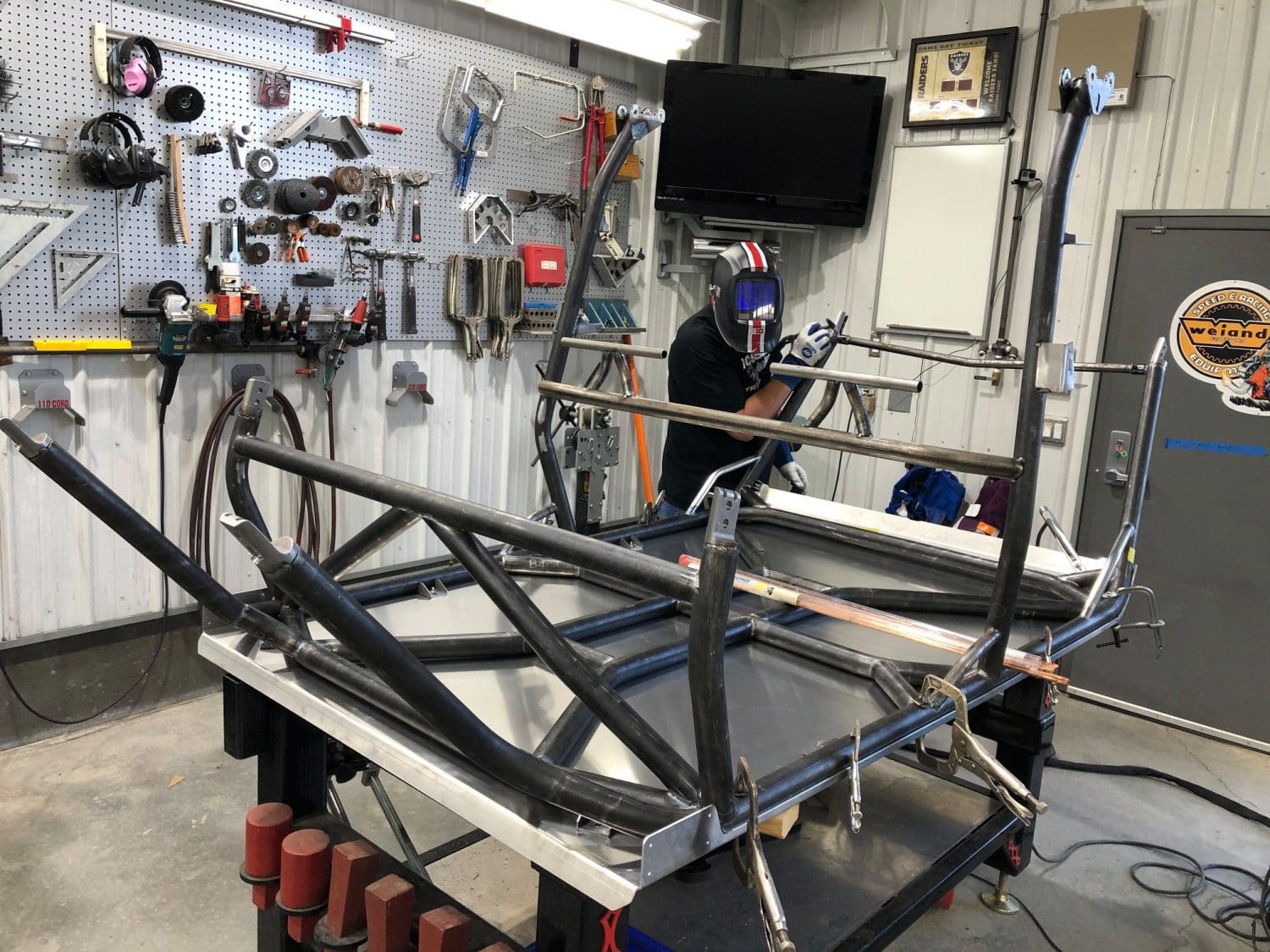 Roll Cage Welding Assembly for Polaris RZR Turbo S Custom UTV SEMA Build